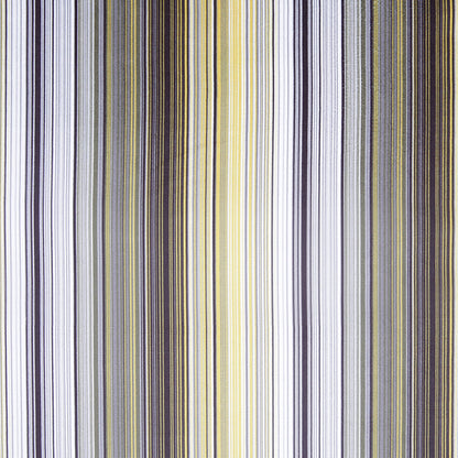 Yellow Striped Upholstery Velvet