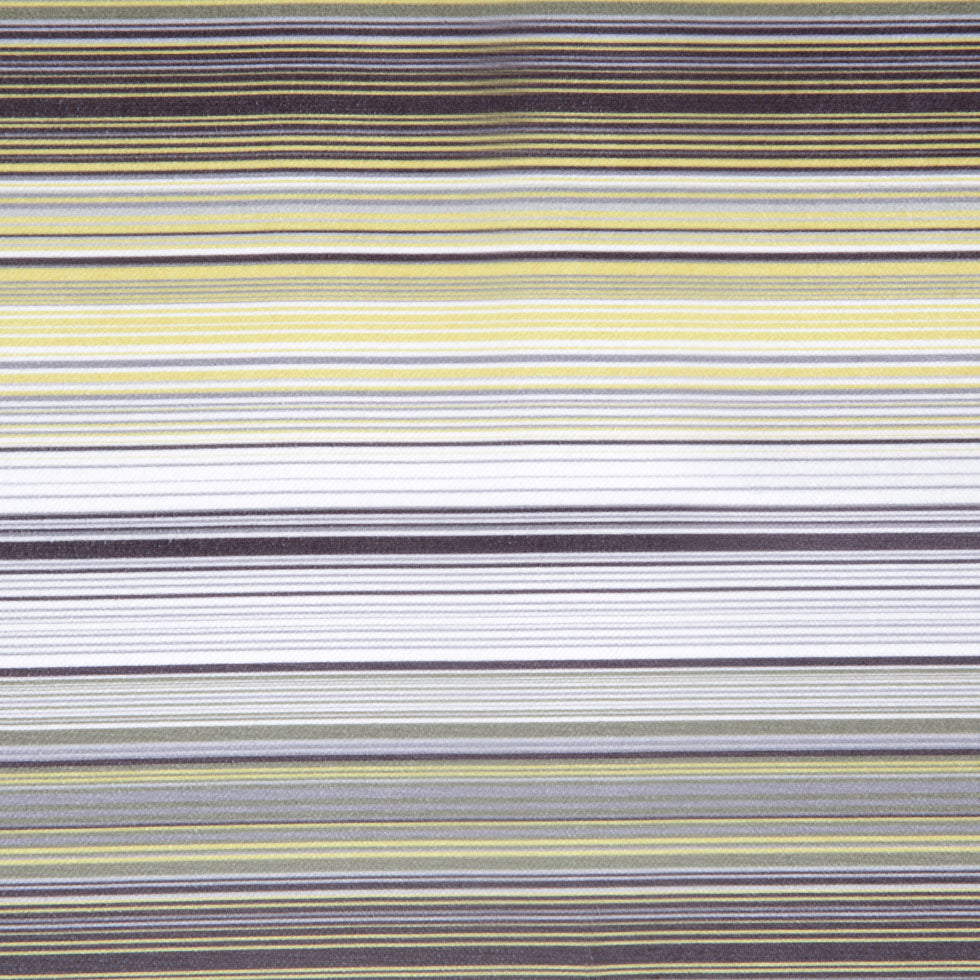 Turkish Yellow Striped Upholstery Velvet - Detail