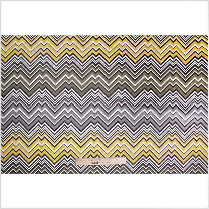 Yellow Geometric Upholstery Velvet Full