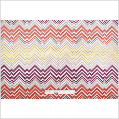 Orange Geometric Upholstery Velvet Full