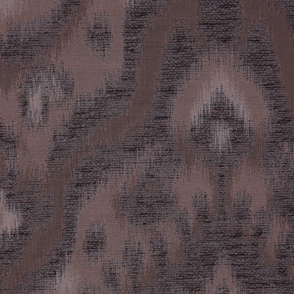 Espresso Ikat Damask Polyester Woven Detail