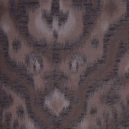 Espresso Ikat Damask Polyester Woven