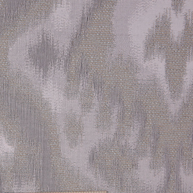 Taupe Ikat Damask Polyester Woven
