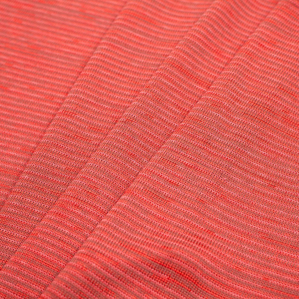 Dark Rust Viscose Blended Jersey Knit - Folded