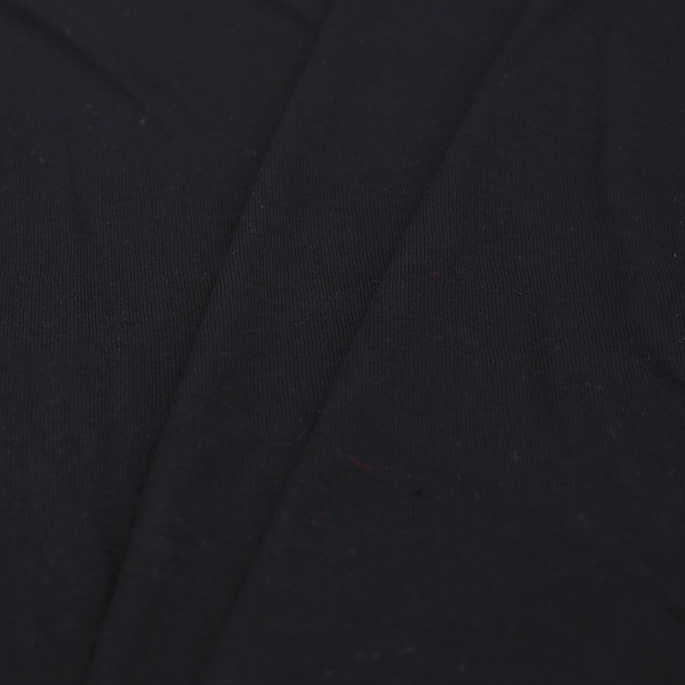 Black Micro Modal Jersey Folded