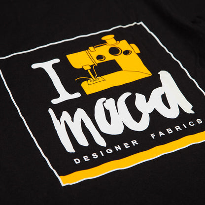 Black "I Sew Mood" T-Shirt