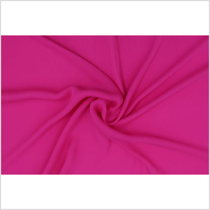 Fuchsia Silk Double Georgette - Full