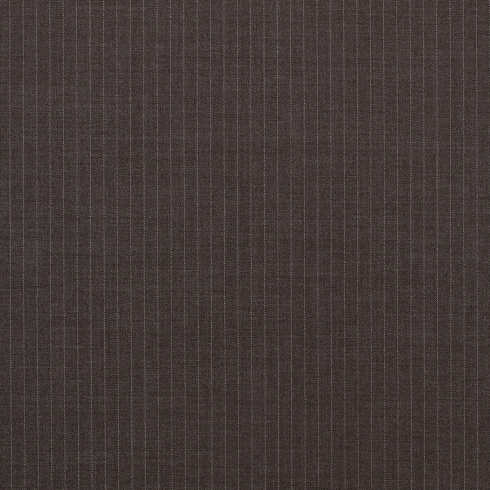 Rag & Bone Burnt Charcoal Pin Striped Stretch Wool Suiting