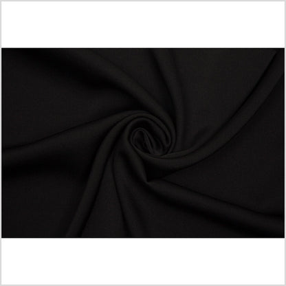 Rag & Bone Black Poly Blend Crepe Back Satin Folded