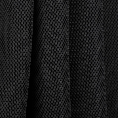 Black Textural Polyester Neoprene Folded