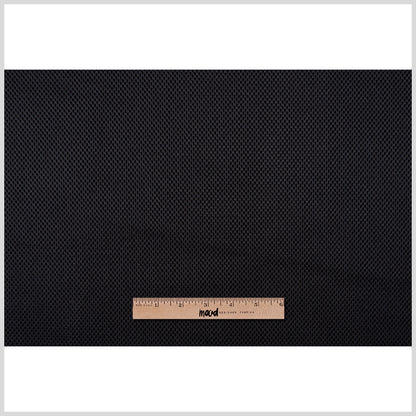 Black Textural Polyester Neoprene Full