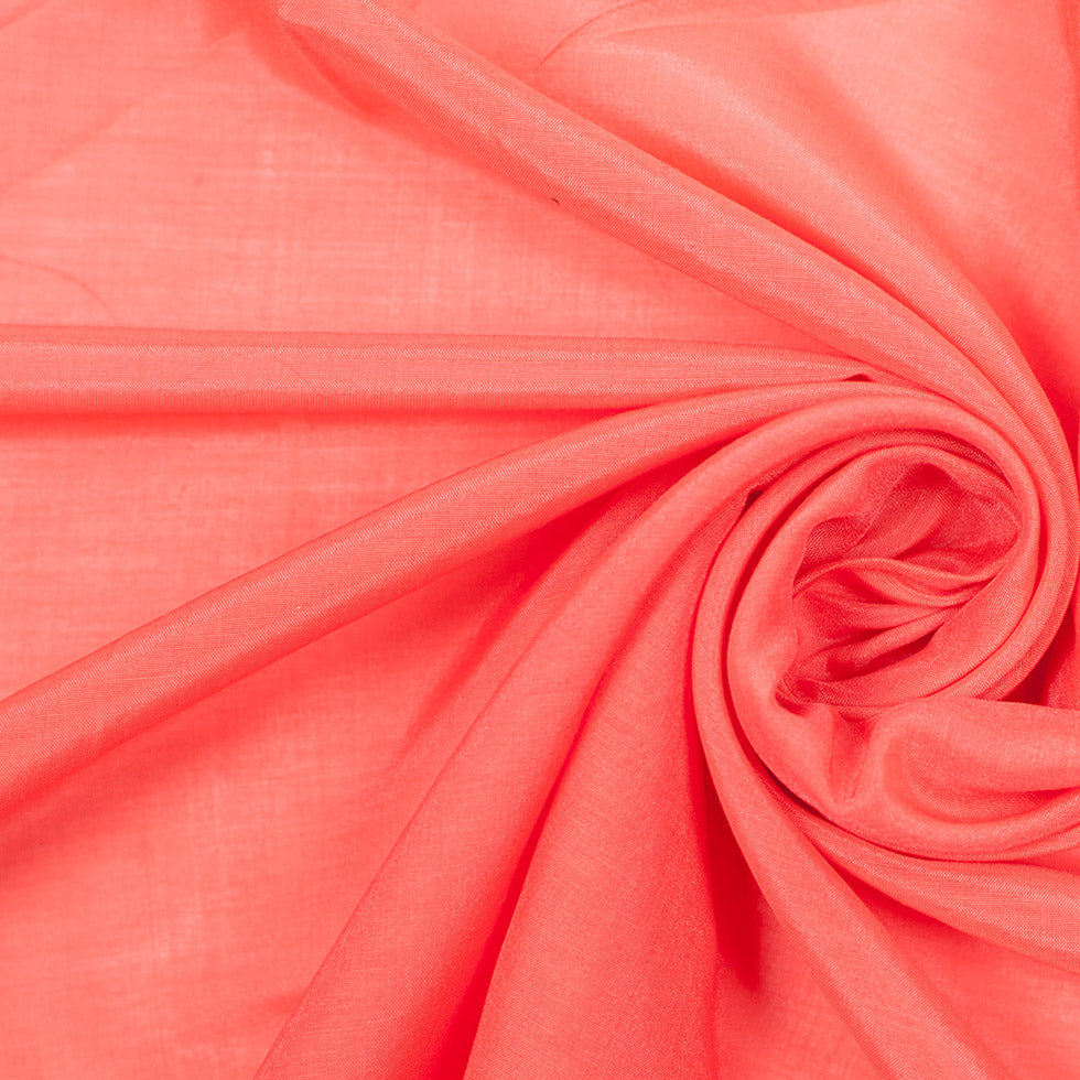 Rag & Bone Spiced Coral Silk-Cotton Voile