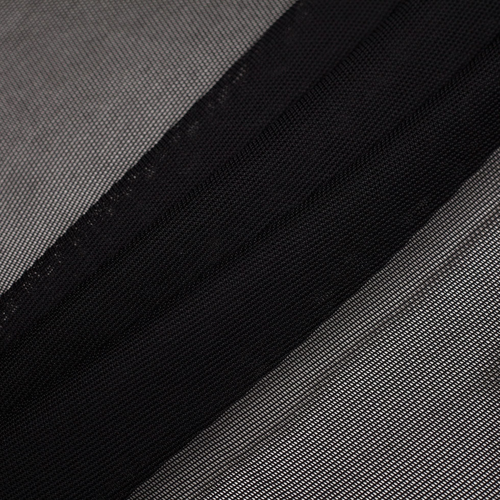 Rage &amp; Bone Black Polyester Mesh - Folded