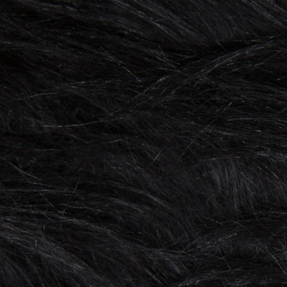 Black Long Haired Goat Fur - Full