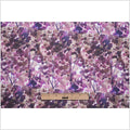 Purple Tree Branches Digitally Printed Stretch Neoprene/Scuba Knit - Folded