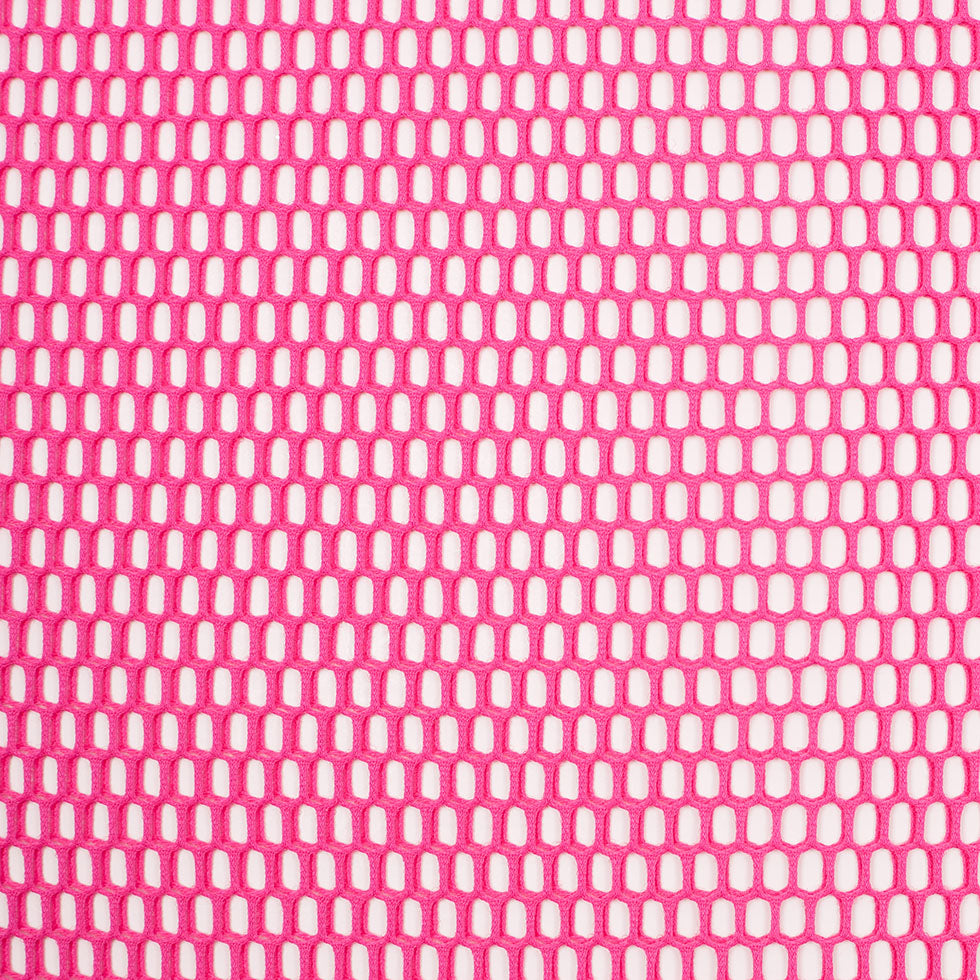Hot Pink Polyester Wonder Mesh