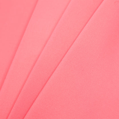 Coral Rose Stretch Polyester Neoprene Folded