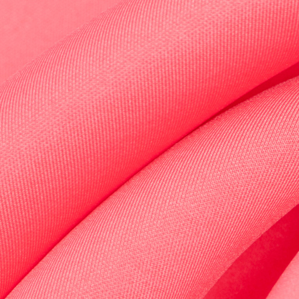 Coral Rose Stretch Polyester Neoprene Detail
