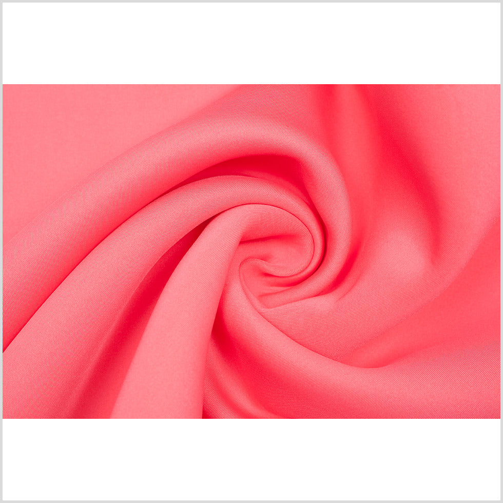 Coral Rose Stretch Polyester Neoprene Full