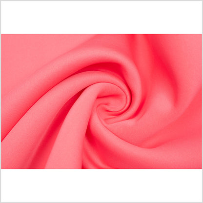 Coral Rose Stretch Polyester Neoprene Full