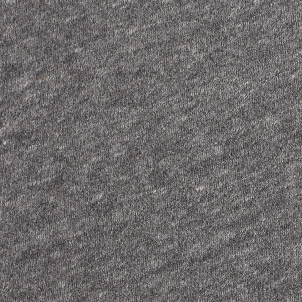 Cadet Charcoal/Cream French Terry Cotton Knit - Full