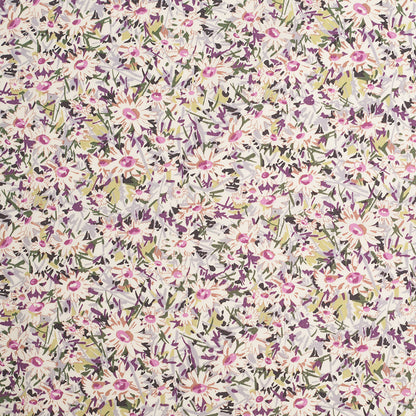 Liberty of London Daisy Fields Pink/Green Cotton Poplin