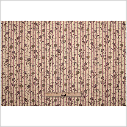 Liberty of London Hulme Purple/Gold Cotton Poplin Full