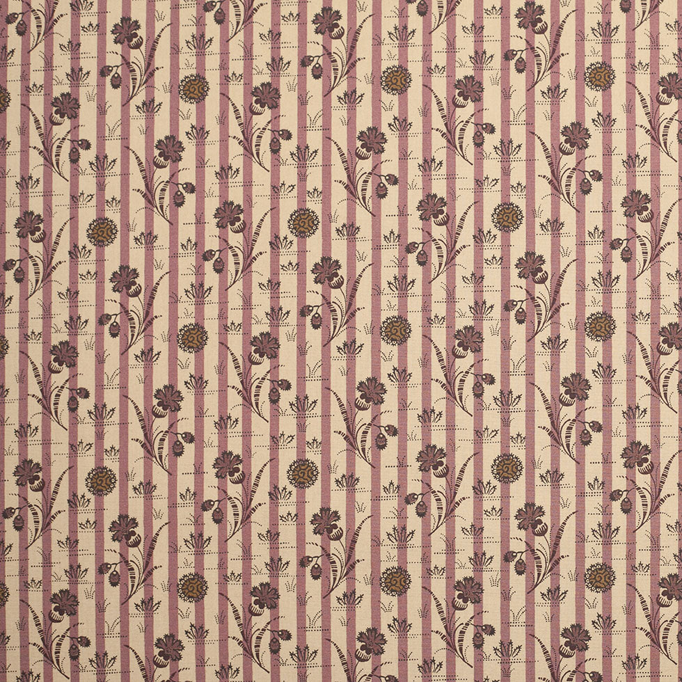 Liberty of London Hulme Purple/Gold Cotton Poplin