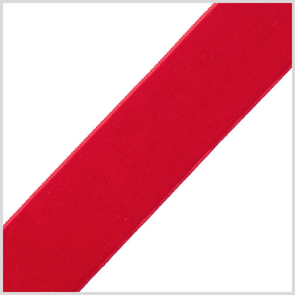 1.375 Merlot Nylon Velvet Ribbon