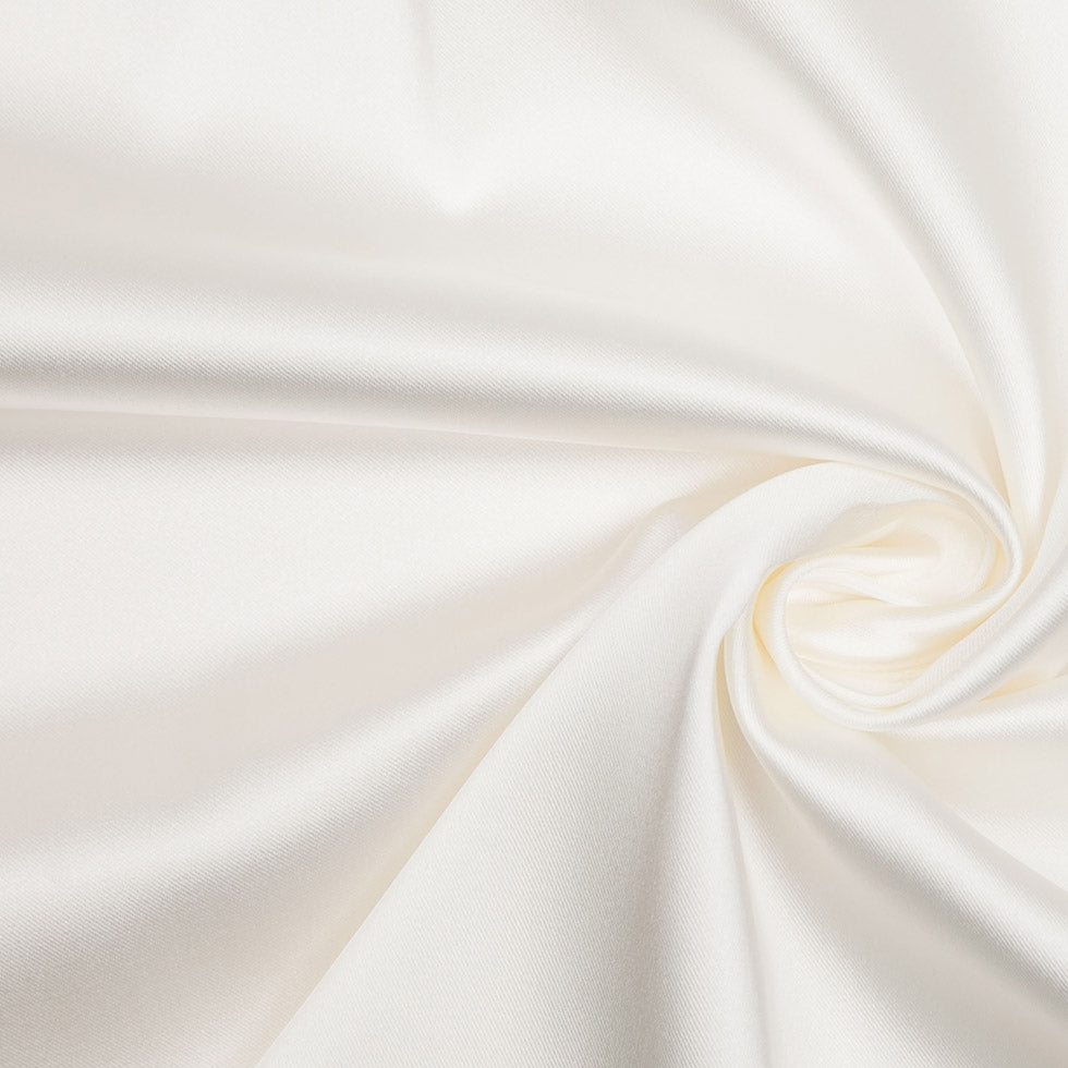 Ivory Acetate-Nylon Satin
