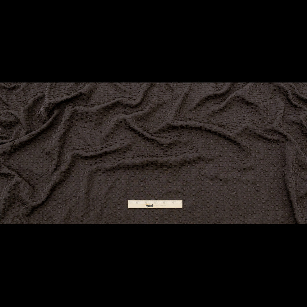 Putty Surface Embroidered Diamond Novelty Woven - Full