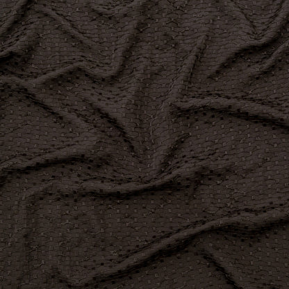 Putty Surface Embroidered Diamond Novelty Woven