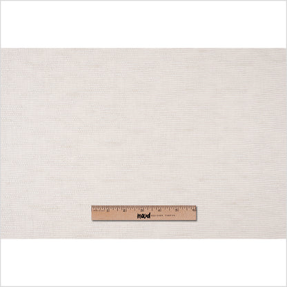 Bisque Textural Striated Blended Linen Woven Full