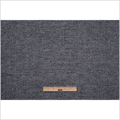 Gray/Black Houndstooth Blended Wool Knit - Full
