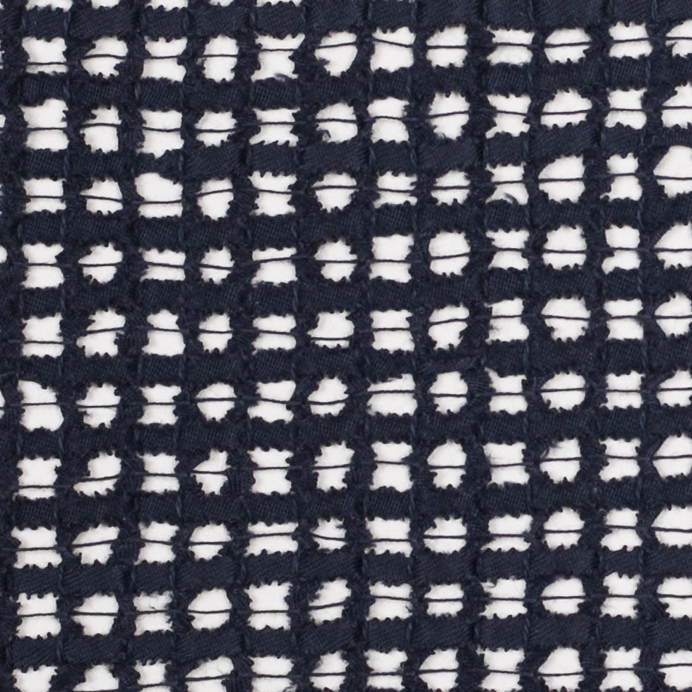 Blue Nights 100% Cotton Relaxed Woven - Detail