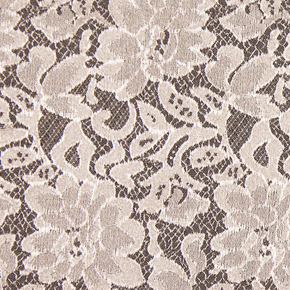 Black/Gold Double Faced Stretch Lacey Woven - Detail