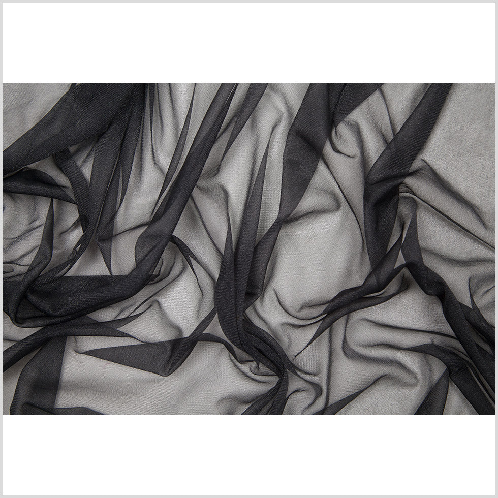 Metallic Slate Nylon Mesh - Full