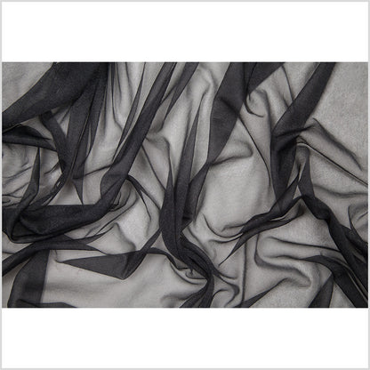 Metallic Slate Nylon Mesh - Full