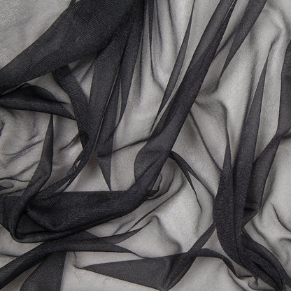Metallic Slate Nylon Mesh