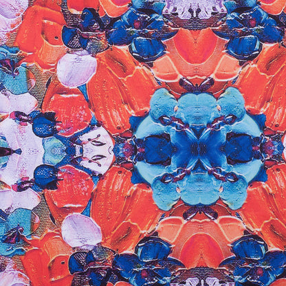 Red Floral Kalei Digitally Printed Stretch Neoprene/Scuba Knit