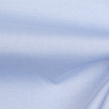 Light Blue Pinpoint Cotton Shirting - Detail