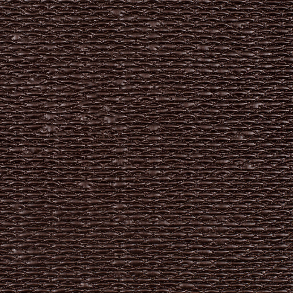 After Dark Puckered and Quilted Novelty Woven w/ Knit Backing