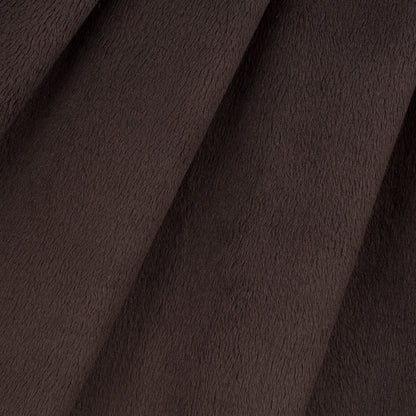 Beluga Knitted Faux Fur Bonded with a Foil Printed Jersey Folded