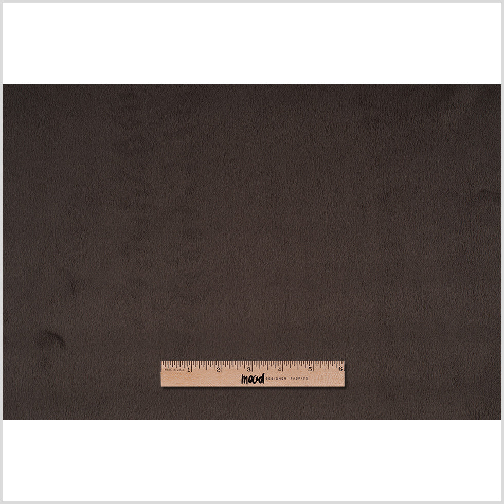 Beluga Knitted Faux Fur Bonded with a Foil Printed Jersey Full