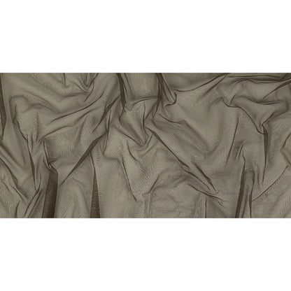Mud Polyester Stretch Mesh - Full