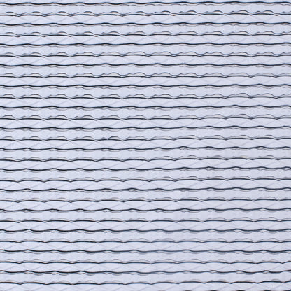 Black and White Rippled Jersey Knit