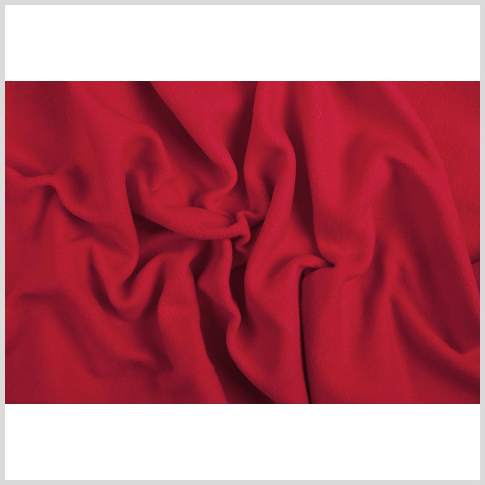 Ralph Lauren American Made Red Cotton Knit Fleece - Full