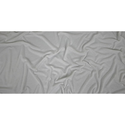 White Polyester Knit Pique - Full