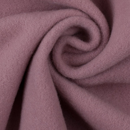 Wool and Cashmere Coating Made in Italy - Dusty Rose - Alberini Collection