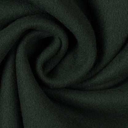 Wool and Cashmere Coating Made in Italy - Forest Green - Alberini Collection